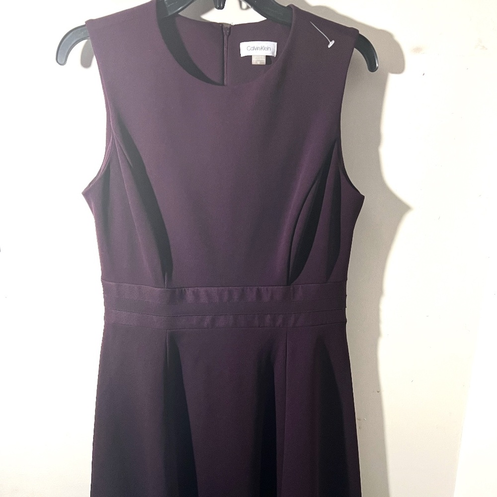 Calvin Klein Purple Dress (Size 10)